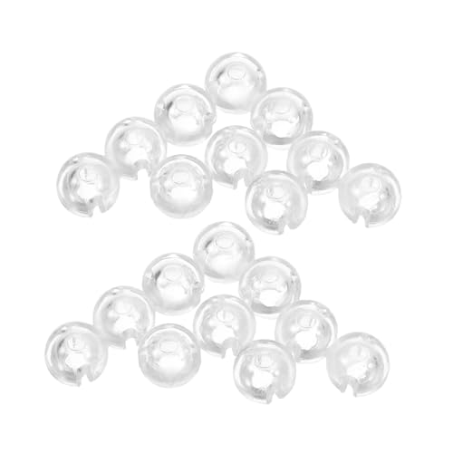 PHENOFICE 25 Stück Beaded Chain Crimp Stop Transparente Kettenstopper für Jalousien Langlebig für Vertikale Zubehör für Fensterdekoration PHENOFICE 25 Stück Beaded Chain Crimp Stop Transparente Kettenstopper für Jalousien Langlebig für Vertikale Zubehör für Fensterdekoration von PHENOFICE