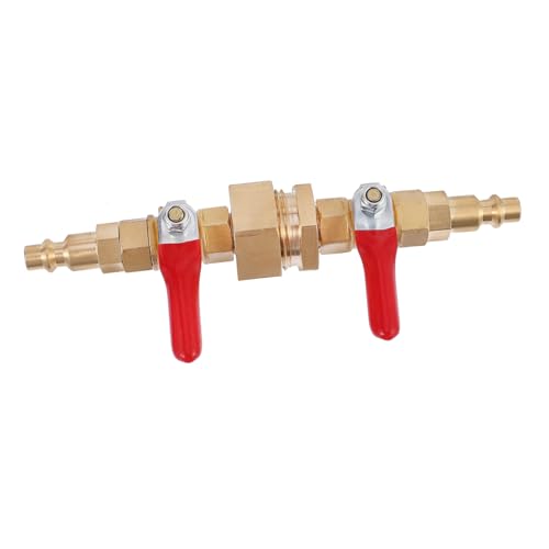 PHENOFICE 2Stücke Männlicher Schnellstecker Winterize Adapter für Gartenschlauch Robuster Blowout Adapter zur Verhinderung von Frostschäden an Wasserleitungen und Sprinklersystemen von PHENOFICE