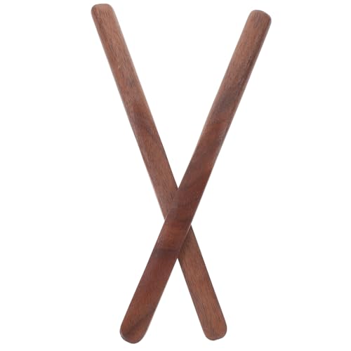 PHENOFICE 2st Mehlrührstab Stopflöffel Aus Holz Mehl Rührlöffel Butterspatel Hotel-rührstab Zum Mischen Küchenlöffel Holzrührpaddel Butterstreuer Knödel Schwarze Walnuss Wiederverwendbar von PHENOFICE