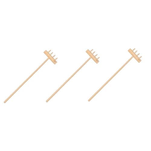 PHENOFICE 3 Stück Teiliges Mini Zen Garten Zubehör Tischgartenrechen aus Natürlichem für Meditation und Dekoration für Erwachsene Leicht und Tragbar PHENOFICE 3 Stück Teiliges Mini Zen Garten Zubehör Tischgartenrechen aus Natürlichem für Meditation und Dekoration für Erwachsene Leicht und Tragbar von PHENOFICE