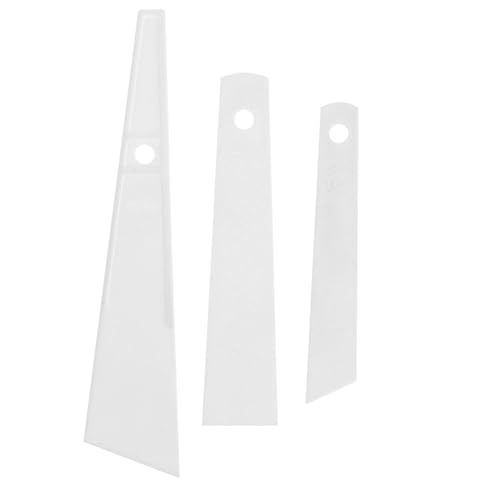 PHENOFICE 3-teiliges Leder-klebeapplikator-Set Kleber-verteiler Für Filz Pu-Leder Papier Karton Und Holz von PHENOFICE