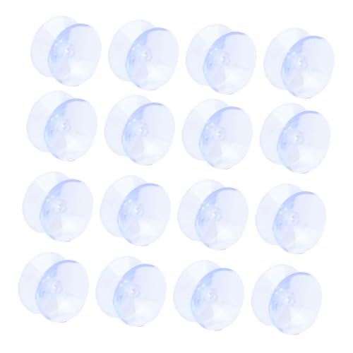 PHENOFICE 30 Stück Transparente Anti-rutsch-Matte Für Glastische Doppelseitige Saugnäpfe Langlebige Saugnapf-Pads 30 Mm von PHENOFICE
