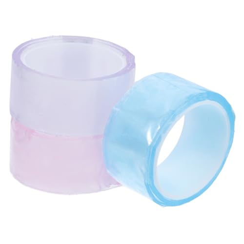 PHENOFICE 3rollen Klebriges Ballband Farbige Klebebänder Für Bälle Bunte DIY-klebebänder Zum Selbermachen Praktische Tragbare Bänder Für Bälle von PHENOFICE