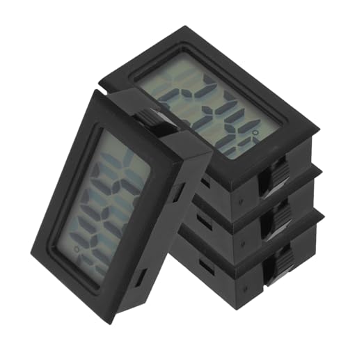 PHENOFICE 4 Stück Digitales Mini Thermometer Eingebettet Leichtgewichtig Portabel mit Klarem Display für Aquarium Reptil Terrarien und Gewächshaus Temperaturüberwachung PHENOFICE 4 Stück Digitales Mini Thermometer Eingebettet Leichtgewichtig Portabel mit Klarem Display für Aquarium Reptil Terrarien und Gewächshaus Temperaturüberwachung von PHENOFICE