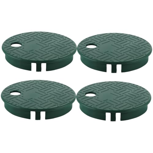 PHENOFICE 4 Stück Ventilbox Abdeckung Sprinkler Ventil Kasten Deckel Ersatz für Bewässerungssystem Ventilbox Deckel Einfacher Einbau Langlebig und Zuverlässig von PHENOFICE