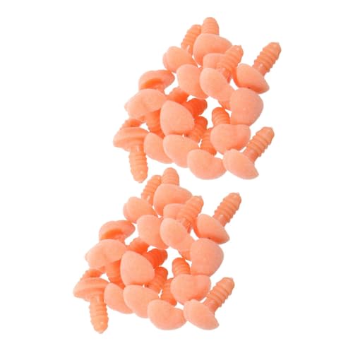 PHENOFICE Nase Beflockt Für Puppen Und Stofftiere 40 Stück Kreatives Bastelzubehör Einfache DIY-Dekoration Für Plüschtiere Und Spielzeug PHENOFICE Nase Beflockt Für Puppen Und Stofftiere 40 Stück Kreatives Bastelzubehör Einfache DIY-Dekoration Für Plüschtiere Und Spielzeug von PHENOFICE