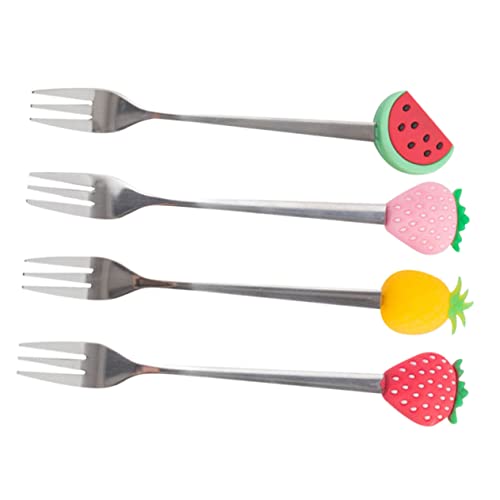 PHENOFICE 4stücke Teiliges Obstgabeln Mit Drei Wiederverwendbare Dessertgabeln Für Früchte Snacks Und Fingerfood Für Partys Und Feste PHENOFICE 4stücke Teiliges Obstgabeln Mit Drei Wiederverwendbare Dessertgabeln Für Früchte Snacks Und Fingerfood Für Partys Und Feste von PHENOFICE