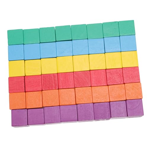 PHENOFICE 50stücke Bunte Holzbausteine Quadratische Holzwürfel Für Diy-bastelprojekte Kreative Kunst Und Lernspiele Für Handwerksliebhaber PHENOFICE 50stücke Bunte Holzbausteine Quadratische Holzwürfel Für Diy-bastelprojekte Kreative Kunst Und Lernspiele Für Handwerksliebhaber von PHENOFICE