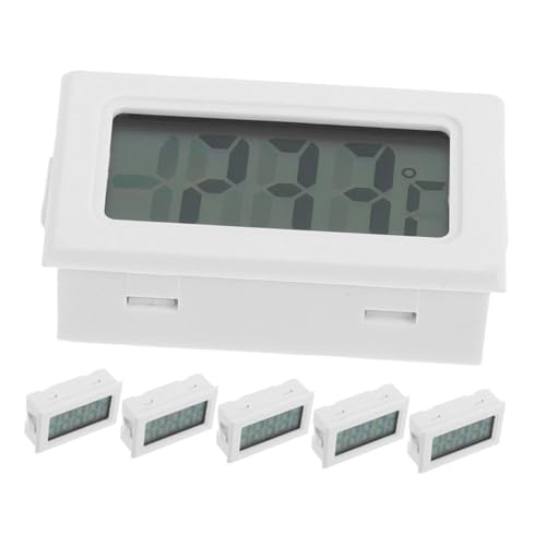 PHENOFICE 6 Stück Teiliges Digitales Einbau-thermometer mit Großem Display Präzise Temperaturmessung Platzsparend Geeignet für Innenräume Außenbereiche und Industrieumgebungen PHENOFICE 6 Stück Teiliges Digitales Einbau-thermometer mit Großem Display Präzise Temperaturmessung Platzsparend Geeignet für Innenräume Außenbereiche und Industrieumgebungen von PHENOFICE