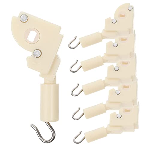 PHENOFICE 6 Stück Teiliges Wand Haken für Horizontale Jalousien Beige Installieren und Praktisch Ersatzteil für Jalousien Bedienstab Einsetzbar PHENOFICE 6 Stück Teiliges Wand Haken für Horizontale Jalousien Beige Installieren und Praktisch Ersatzteil für Jalousien Bedienstab Einsetzbar von PHENOFICE