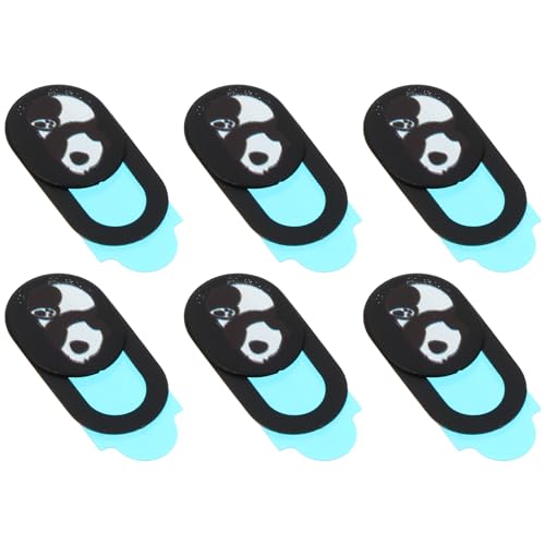 PHENOFICE Laptop-Abdeckung mit Cartoon-Panda- Folie Ultradünn Sichtschutz Webcam-Abdeckung für Computer Kein Dekoratives Design 6er-Pack PHENOFICE Laptop-Abdeckung mit Cartoon-Panda- Folie Ultradünn Sichtschutz Webcam-Abdeckung für Computer Kein Dekoratives Design 6er-Pack von PHENOFICE