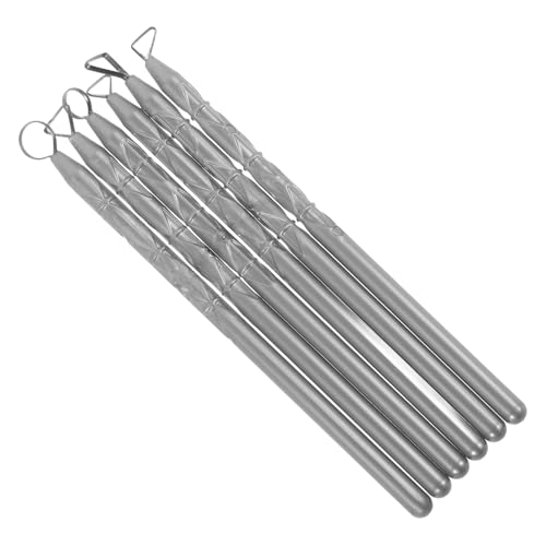 PHENOFICE 6stücke Teiliges Töpferwerkzeug Keramikgriff Formen Und Schnitzen Tonschabenwerkzeug Skulpturwerkzeug Einfach Zu Bedienen Reinigen von PHENOFICE