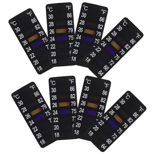 PHENOFICE 8stücke Teiliges Thermometer-streifen Aufkleben Für Fermentation Von Gärbehältern Temperaturmessung Selbstklebend Einfach Zu Verwenden von PHENOFICE