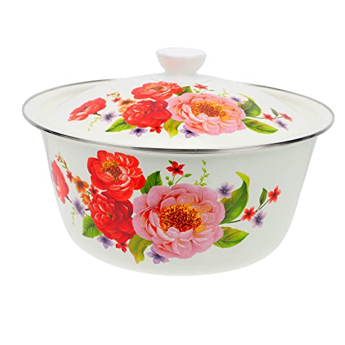 PHENOFICE Becken Aus Emaille Suppentassen Mit Emailgeschirr Asiatisch Reisschüsseln Japanisch Obstschale Servierschüssel Aus Emaille Japanische Schüssel Campingschüsseln Aus Emaille PHENOFICE Becken Aus Emaille Suppentassen Mit Emailgeschirr Asiatisch Reisschüsseln Japanisch Obstschale Servierschüssel Aus Emaille Japanische Schüssel Campingschüsseln Aus Emaille von PHENOFICE