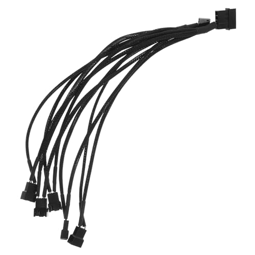 PHENOFICE Computer-lüfterkabel Lüfterkonverterkabel Adapterkabel Für Lüfter Pc Einfach Zu Bedienen Spart Platz von PHENOFICE