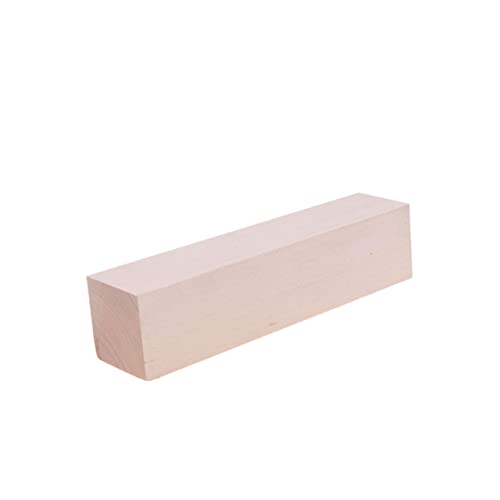 PHENOFICE DIY Handgemachte Holzblöcke Buchenholz Naturfarbene Bastelmaterialien für Kreative Projekte und Dekoration von PHENOFICE
