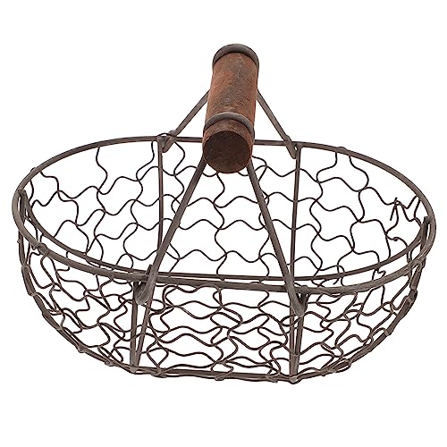 PHENOFICE Eisenobstkorb Zum Aufbewahren Von Obst Und Gemüse Schreibtischdekoration Kreativer Abtropfkorb Aus Schmiedeeisen Für Küche Und Esszimmer PHENOFICE Eisenobstkorb Zum Aufbewahren Von Obst Und Gemüse Schreibtischdekoration Kreativer Abtropfkorb Aus Schmiedeeisen Für Küche Und Esszimmer von PHENOFICE