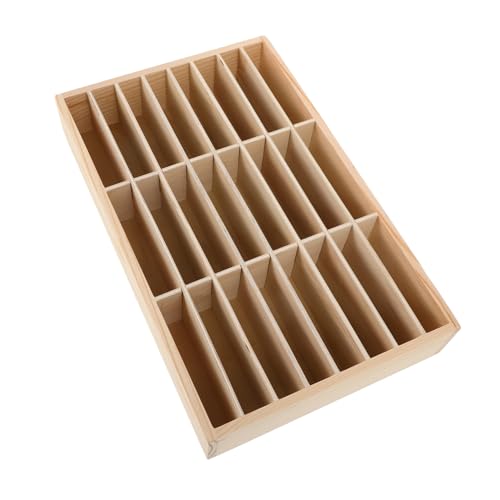 PHENOFICE Holz Aufbewahrungsbox mit Mehrfachfächern Mobiler Handy Organizer für Schreibtisch Klassenzimmer und Büro Kompakte Leichte Telefon Displaybox zur Tischordnung und Praktischen PHENOFICE Holz Aufbewahrungsbox mit Mehrfachfächern Mobiler Handy Organizer für Schreibtisch Klassenzimmer und Büro Kompakte Leichte Telefon Displaybox zur Tischordnung und Praktischen von PHENOFICE