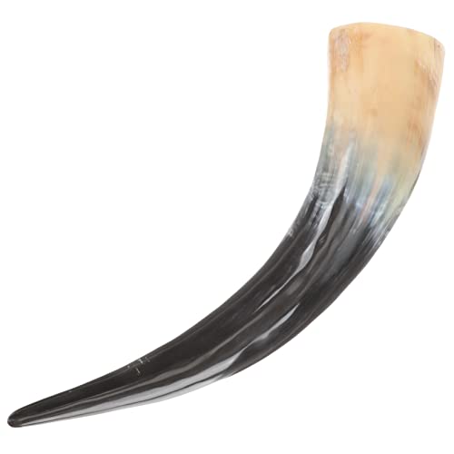PHENOFICE Hornbecher Handgefertigter Bierkrug Mit Horn Weinbecher Zur Dekoration Trinken von PHENOFICE