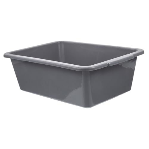 PHENOFICE Hotel Waschbecken Organizer Robuster Rechteckiger Kunststoffbehälter Für Obst Und Gemüsewaschen Multifunktionale Aufbewahrungslösung Für Küche Und Garten Langlebig Und Leicht von PHENOFICE