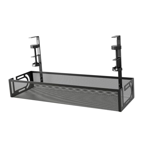 PHENOFICE Untertisch Kabel-Organizer Ohne Bohren Kabelmanagement Ablage Für Schreibtisch Kabelaufbewahrung Tray Für Stromkabel Stabiler Kabelhalter Für Büro Und Zuhause von PHENOFICE