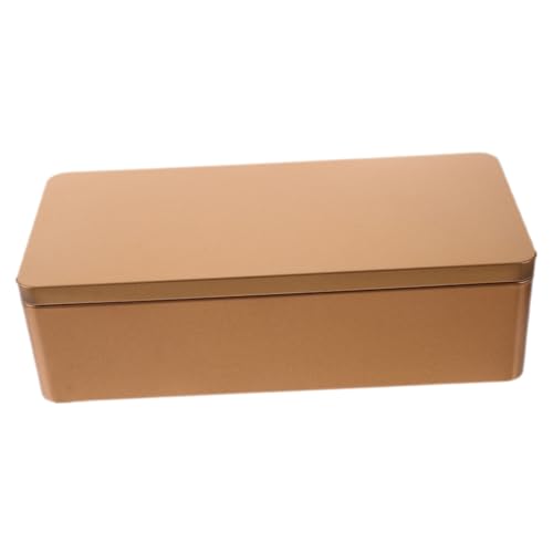 PHENOFICE Luftdichte Deckel Metalldose Aufbewahrungsbox Keksdose Teedose Multifunktionale Farbe 1 Stück von PHENOFICE