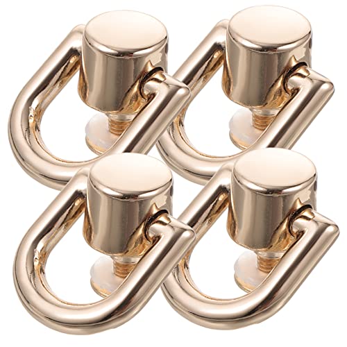 PHENOFICE 4stücke Metallic D-Ringe Drehbare D-Ringe Für Taschen Geldbörsen Und -Hardware Robuste Für Handwerk Und Zubehörgestaltung von PHENOFICE