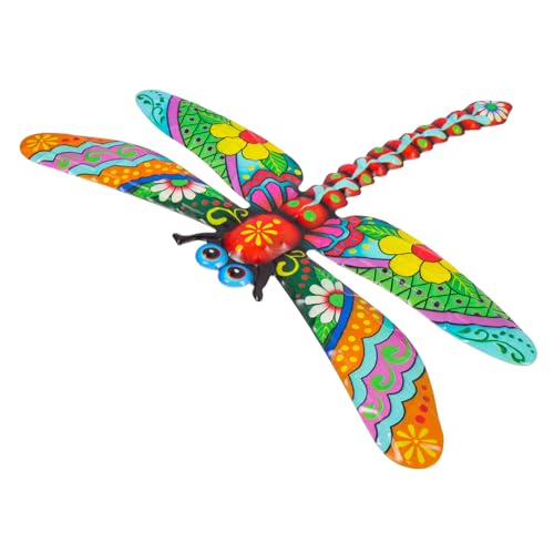 PHENOFICE Libellen-wandkunst Aus Metall Dekoration Für Innen Und Außen Wanddeko Mit Libellen-design Langlebige Metall-wanddekoration von PHENOFICE