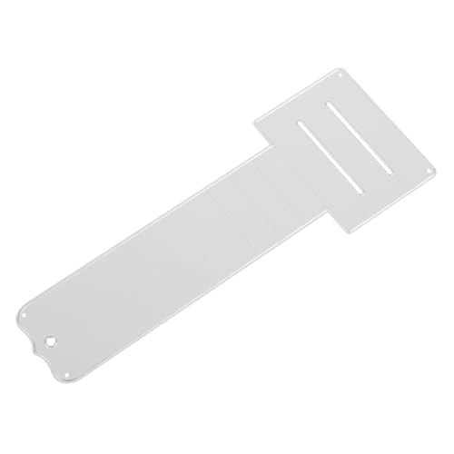 PHENOFICE Metall Die Schnitt Push Pull Mechanismus Kartenausschneidung Würfel Fotoalbum DIY Paper Card Prägevorlage (Silber) Push Pull Kartenform Craft Push Pull Karton Die Formen Die von PHENOFICE