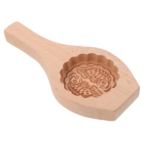 PHENOFICE Holz-plätzchenform Zum Backen Mondkuchenform Aus Holz Schokoladenform Grüne-bohnen-kuchenform Küchenbedarf von PHENOFICE