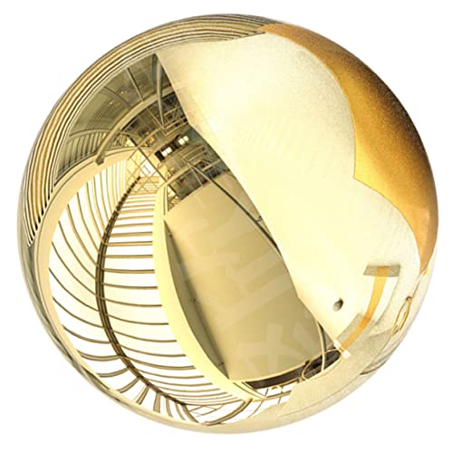 PHENOFICE Edelstahl Gartenkugel 18cm Reflektierende Kugel Für Garten Dekoration Polierte Gartenkugel Farbiger Blickball Für Outdoor Edelstahl Dekokugel Mit Hohlkugel Design PHENOFICE Edelstahl Gartenkugel 18cm Reflektierende Kugel Für Garten Dekoration Polierte Gartenkugel Farbiger Blickball Für Outdoor Edelstahl Dekokugel Mit Hohlkugel Design von PHENOFICE