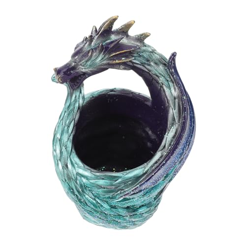 PHENOFICE Retro-pflanztopf Blumentopf Cartoon-Drachen-Design Für Heimdekoration Dekorativer Blumentopf Für Pflanzen von PHENOFICE