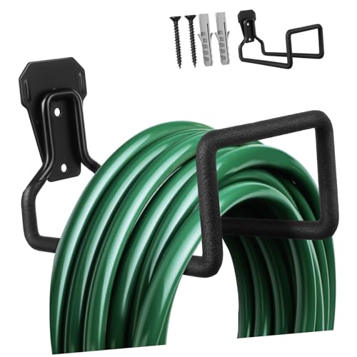 PHENOFICE Robuste Garage Haken Wandhalterung Schwerlast Schlauchhalter Multifunktionale Aufbewahrung Für Garten Ordnung Optimiert Platzsparend Belastbar PHENOFICE Robuste Garage Haken Wandhalterung Schwerlast Schlauchhalter Multifunktionale Aufbewahrung Für Garten Ordnung Optimiert Platzsparend Belastbar von PHENOFICE