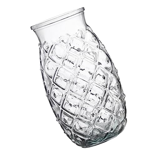 PHENOFICE Set Mit 4 Gläsern in Ananasform Stilvolle Und Vielseitige Cocktailbecher von PHENOFICE