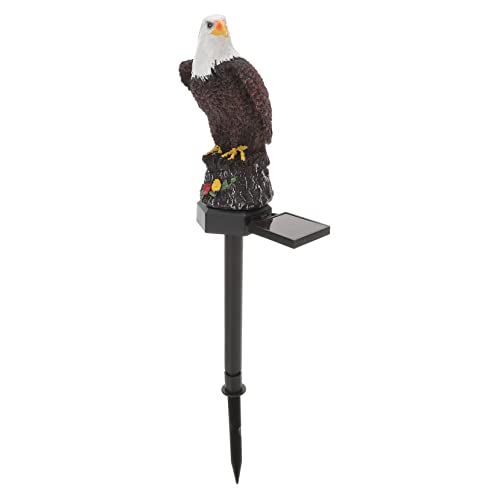 PHENOFICE Solar LED Gartenleuchte mit Eagle Design Solarbetriebene Außenbeleuchtung für Garten und Hochzeitsdekoration Einfache Installation Langlebig und Wetterfest von PHENOFICE