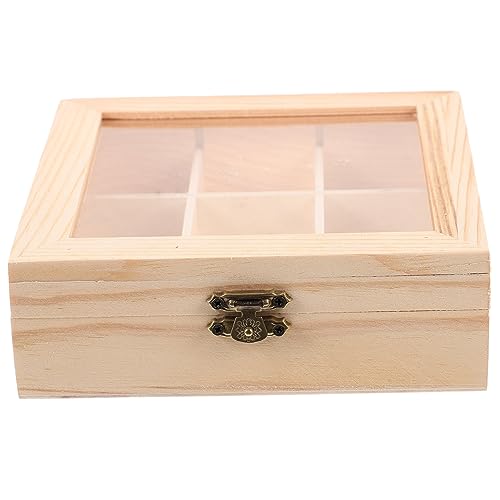 PHENOFICE Teebeutel-organizer Mit Transparentem Fenster Kaffee- -box Für Schreibtisch Aufbewahrungsbox Für Teebeutel Bonbontüten Und Servietten Hochwertige Verarbeitung Tragbar Und von PHENOFICE