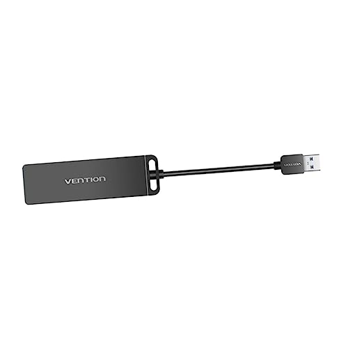 PHENOFICE USB 30 Hub Mit 4 Ports Und Kabel Hochgeschwindigkeits USB Data Hub Splitter Für PC Laptop Und Zubehör Mit Netzteil USB Extender Für Einfache Datenübertragung von PHENOFICE