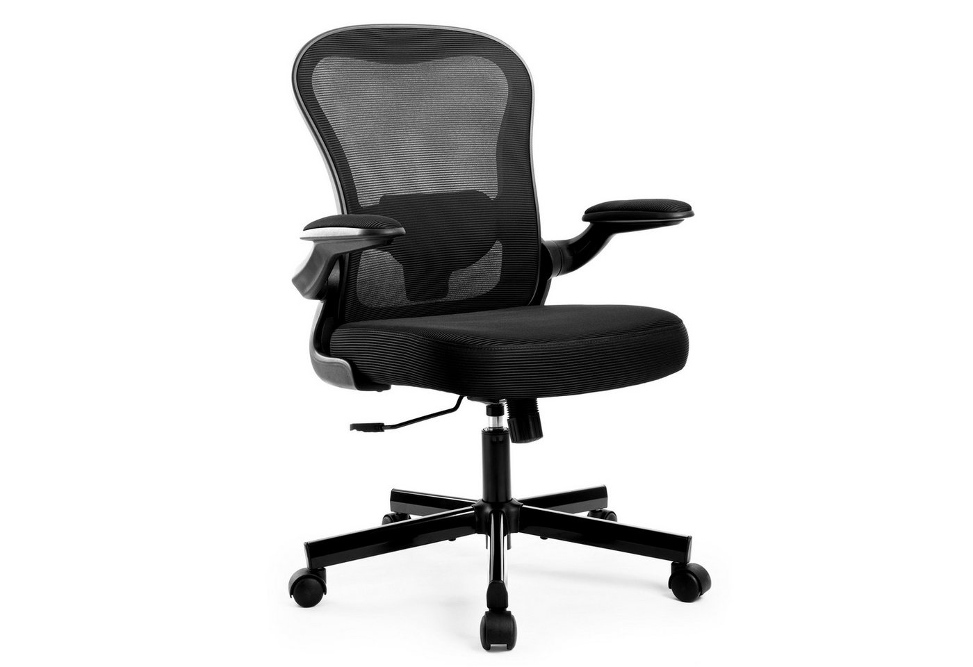 PHI VILLA Bürostuhl (Bürostuhl Ergonomischer Schreibtischstuhl Höhenverstellbarer Chefsessel Ergonomischer Computerstuhl mit verstellbarer Lendenwirbelstütze Armlehnen Wippfunktion) von PHI VILLA