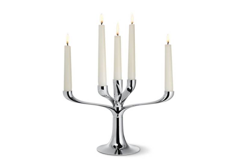 PHILIPPI Kandelaber Philippi Kerzenleuchter Candelabra silberfarben 12 von PHILIPPI