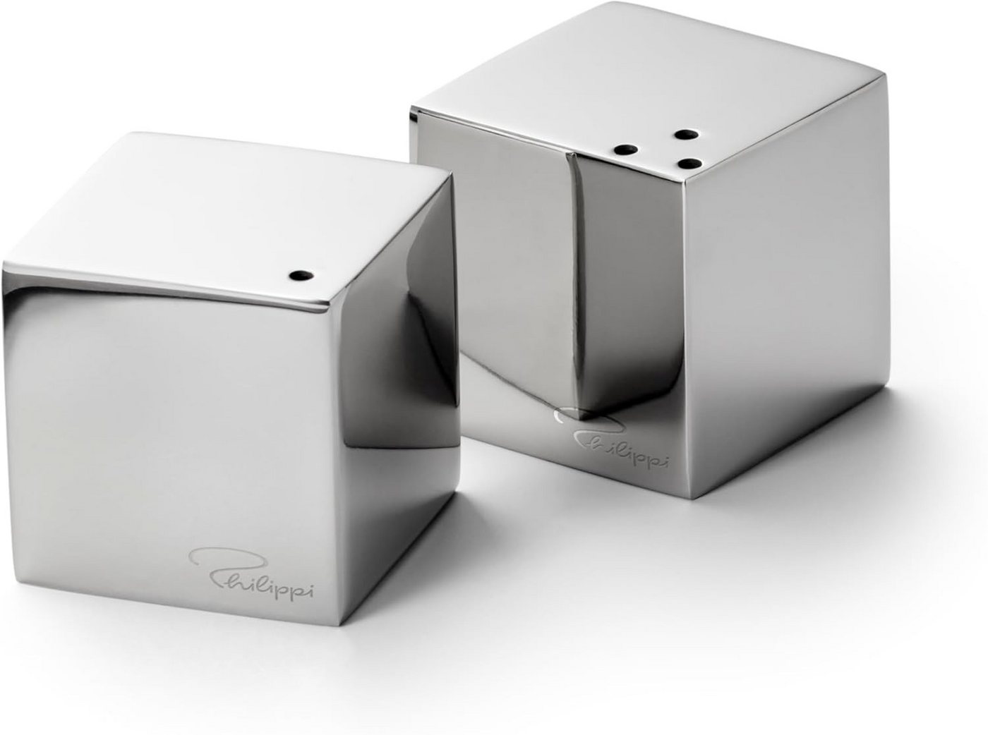 PHILIPPI Salz- / Pfefferstreuer Philippi CUBE Salz und Pfefferstreuer-Set Edelstahl PHILIPPI Salz- / Pfefferstreuer Philippi CUBE Salz und Pfefferstreuer-Set Edelstahl von PHILIPPI