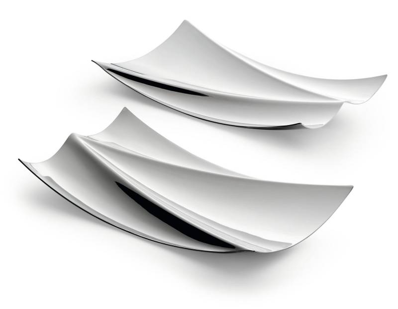PHILIPPI Servierschüssel, Edelstahl, 2 Stk Edelstahl, hochglanzpoliert von PHILIPPI