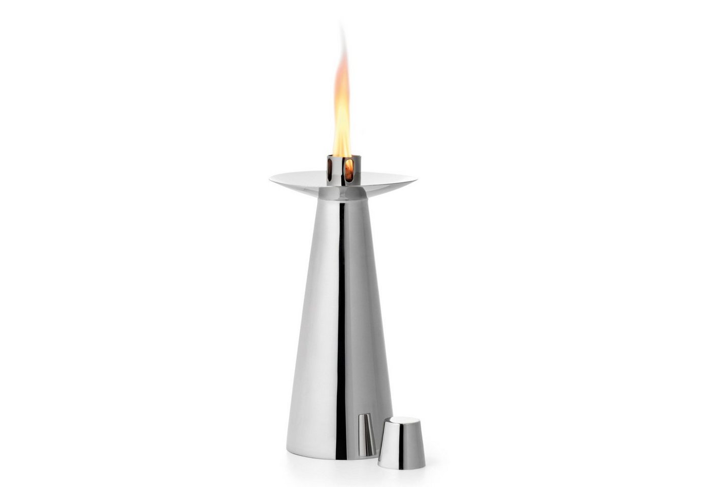 PHILIPPI Tischkerzenhalter Philippi TIKI Tischfackel Kerze silber Windlicht Edelstahl H22 cm PHILIPPI Tischkerzenhalter Philippi TIKI Tischfackel Kerze silber Windlicht Edelstahl H22 cm von PHILIPPI