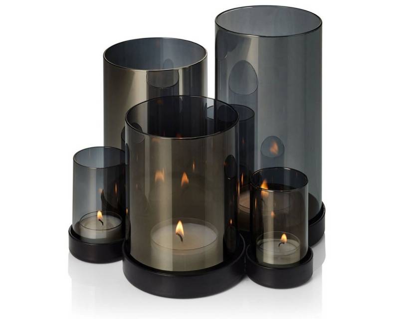 PHILIPPI Windlicht Lichtermeer - Teelichthalter / Kerzenhalten / Glas Windlicht Set von PHILIPPI