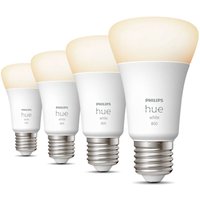 Weiss 4 led glÜhbirnen a60 e27 9w 929001821625 31914100 - Philips Hue von Philips Hue