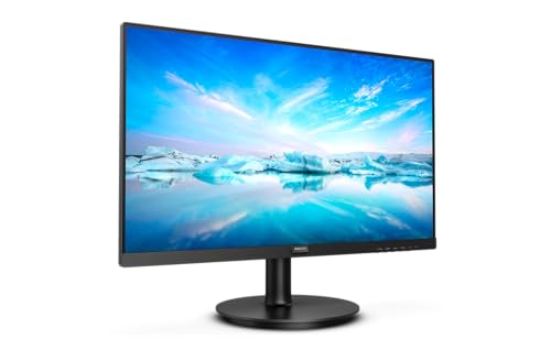 Philips 222V8LA - 22 Zoll FHD Monitor, AdaptiveSync (1920x1080, 75 Hz, VGA, HDMI, DisplayPort) schwarz von Philips Monitors