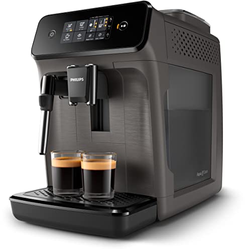 Philips EP1224 - Espresso-Kaffeemaschine mit Mahlwerk - One-Touch-LED-Schnittstelle - Automatische Entkalkung - 15 Balken von Philips