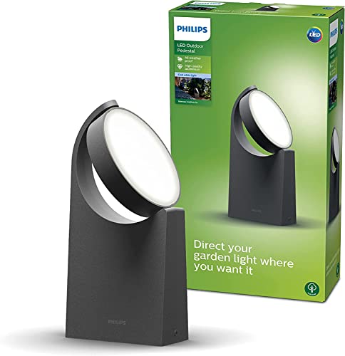 PHILIPS Wegeleuchte Mimosa, 4000K, 1x7W, Anthrazit von PHILIPS