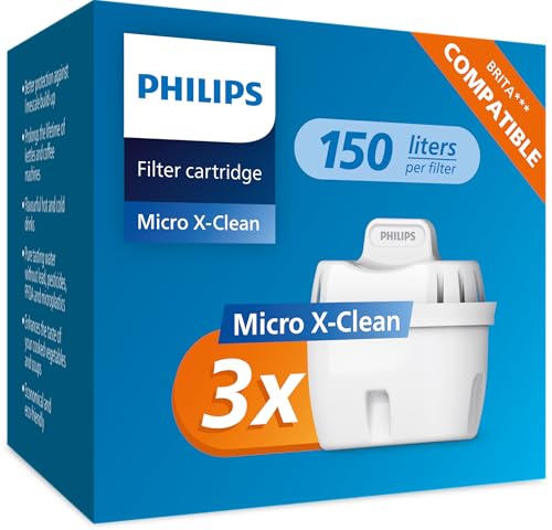 Philips AWP211/10 Micro X-Clean Filter – Passt Brita Maxtra, 3-Pack von Philips Water