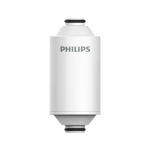 Philips Duschfilterkartusche 3-stufiger Wasserenthärter, Doppelmaschige Filtration KDF-Material, Reduzierung von Chlor/Verunreinigungen/Rostsedimenten, große Kapazität für Handbrause Regendusche Philips Duschfilterkartusche 3-stufiger Wasserenthärter, Doppelmaschige Filtration KDF-Material, Reduzierung von Chlor/Verunreinigungen/Rostsedimenten, große Kapazität für Handbrause Regendusche von PHILIPS