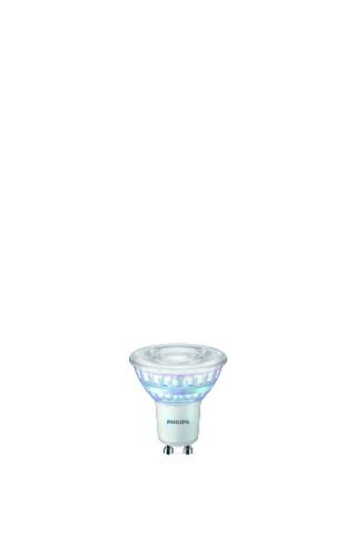 Philips LED GU10 Reflektor Leuchtmittel 2,6W 230lm 2200-2700K warmweiss dimmbar 5x5x5,4cm von PHILIPS